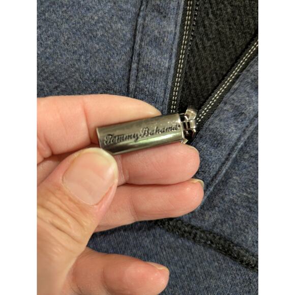 Dallas Cowboys NFL Football Tommy Bahama Reversible Sweatshirt Mens M Blue Gray - Picture 7 of 16